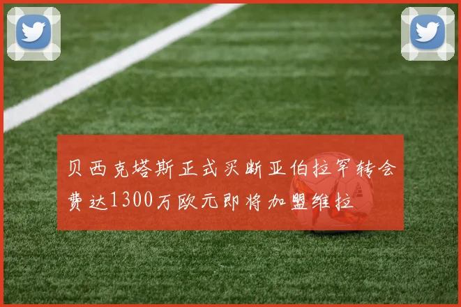 贝西克塔斯正式买断亚伯拉罕转会费达1300万欧元即将加盟维拉